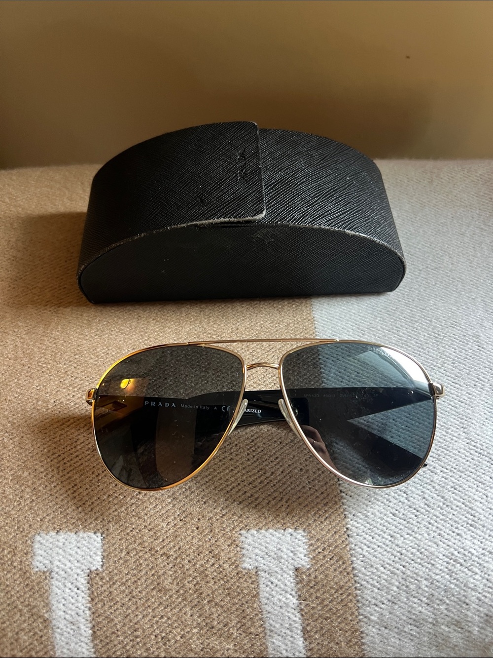 Prada Aviator polarized Sunglasses